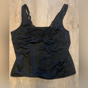 Black Lace Camisole - Thrifted